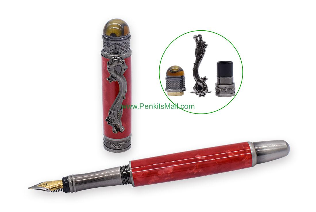 RZ-FP231#-GPGun polish loong fountain pen kits
